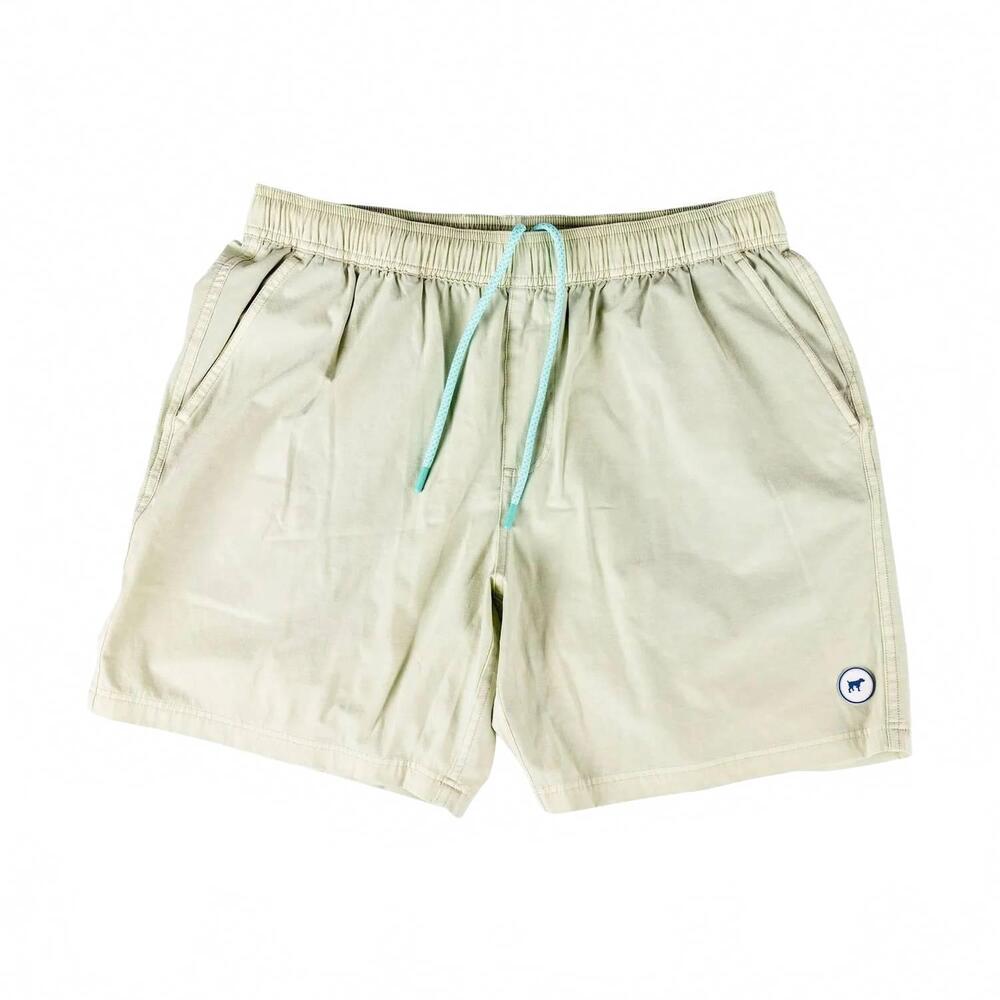 NEW SOUTHERN POINT CO. men's sun washed trunk in vintage graphic slate green hea